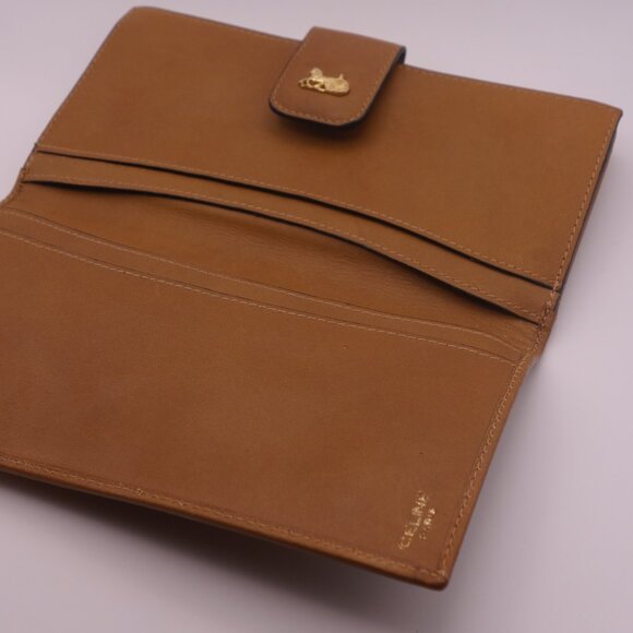 Vintage Celine Paris Made in Italy Wallet with Horse and Buggy - Picture 16 of 16